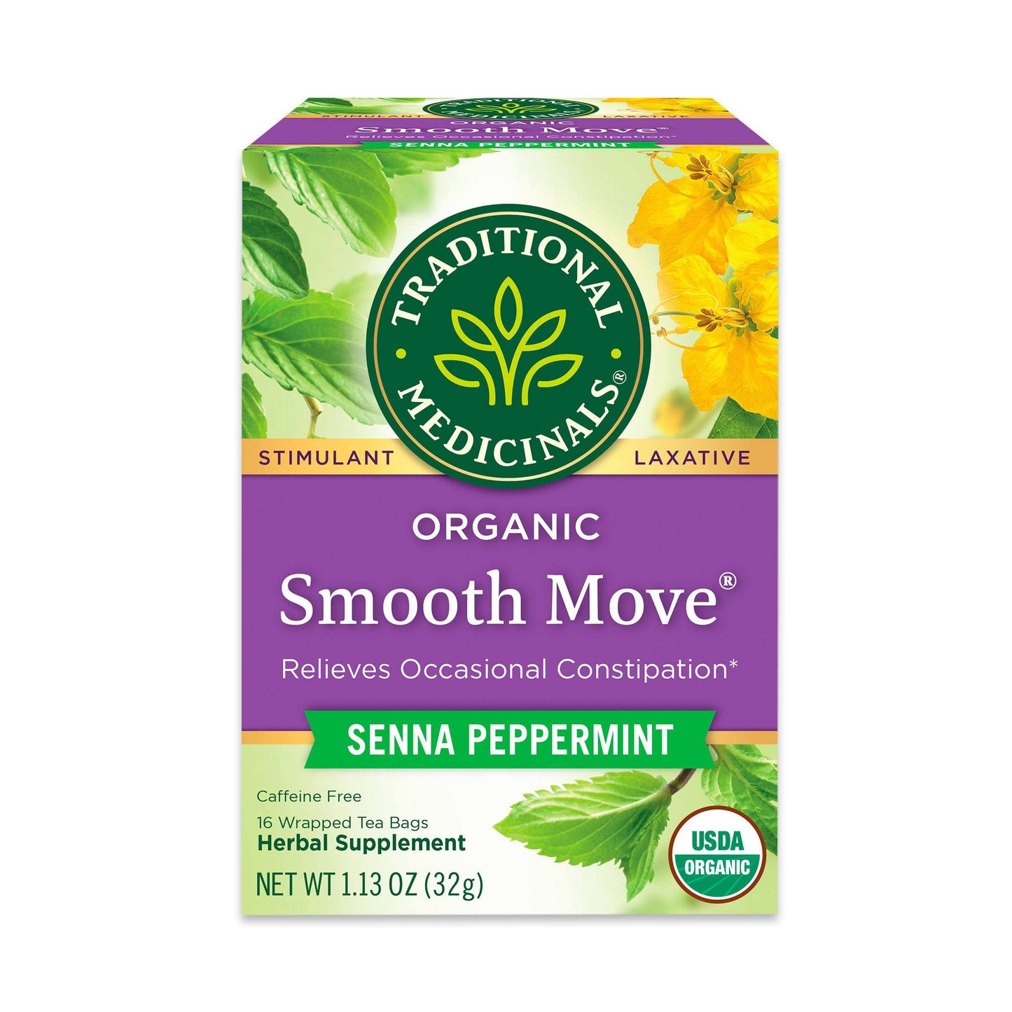 Traditional Medicinals Smooth Move – Thoughtful Wellness Gift for Mom Who Values Natural Remedies
