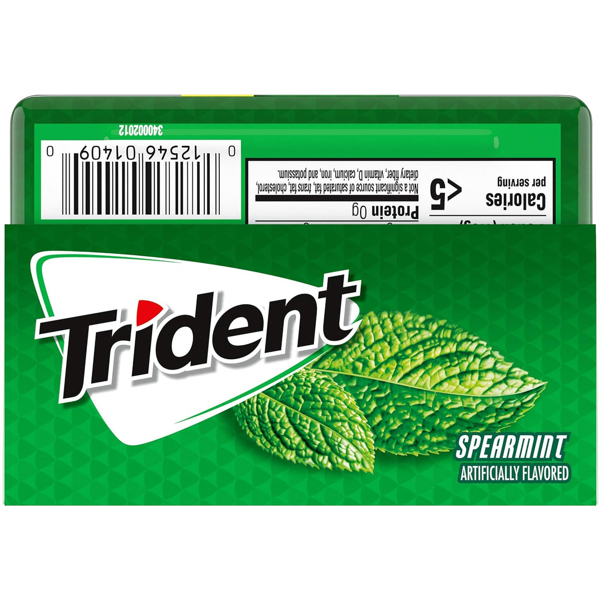 Trident Spearmint Chewing Gum – Gift Basket Addition for Housewarmings, Retirements, and Get-Well Baskets