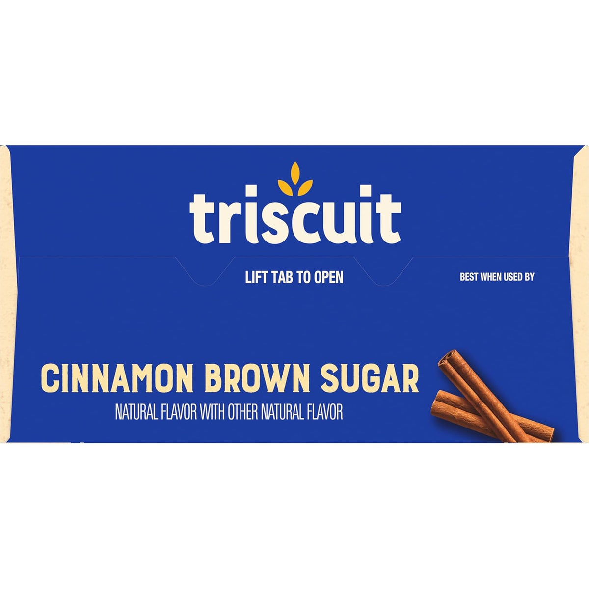 Triscuit Cinnamon Brown Sugar Whole Grain Wheat Crackers, Kid-Friendly Lunch Box Snack for School