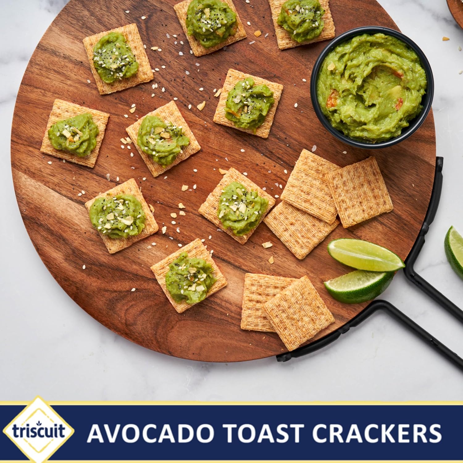 Triscuit Hint of Sea Salt Whole Grain Crackers – Kid-Friendly Lunch Box Snack for Back-to-School Prep
