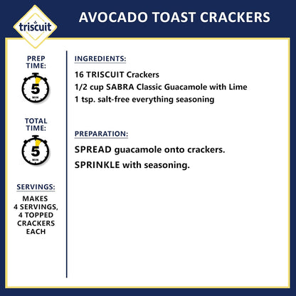 Triscuit Hint of Sea Salt Whole Grain Crackers – Kid-Friendly Lunch Box Snack for Back-to-School Prep