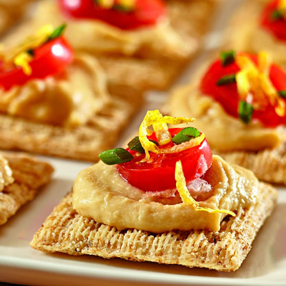 Triscuit Hint of Sea Salt Whole Grain Crackers – Kid-Friendly Lunch Box Snack for Back-to-School Prep