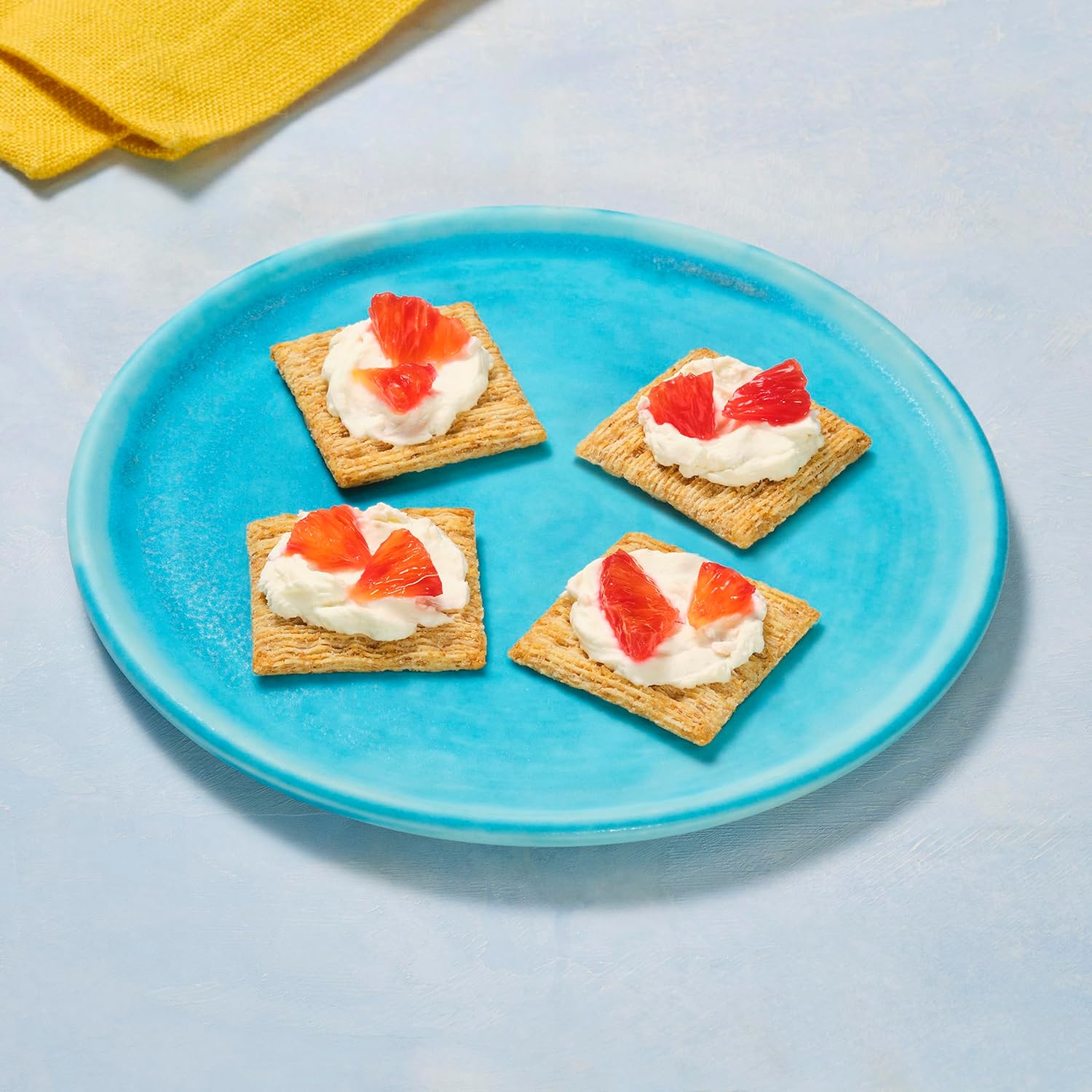 Triscuit Hint of Sea Salt Whole Grain Crackers – Kid-Friendly Lunch Box Snack for Back-to-School Prep