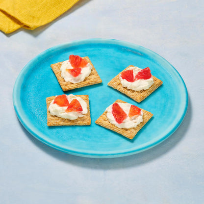Triscuit Hint of Sea Salt Whole Grain Crackers – Kid-Friendly Lunch Box Snack for Back-to-School Prep