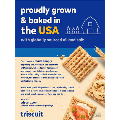 Triscuit Original Party Size Crackers – Thoughtful Hostess Gift for Holiday Entertaining