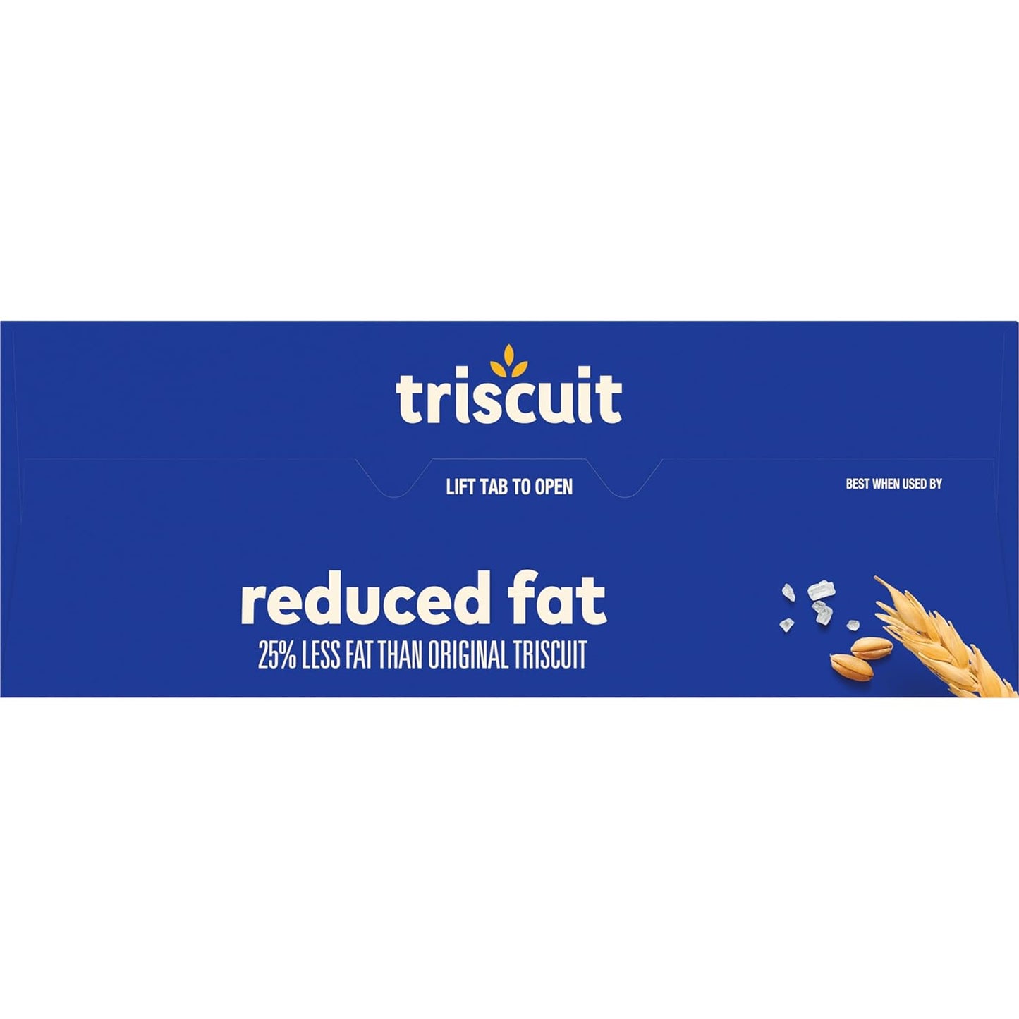 Triscuit Reduced Fat Crackers – Family Size School Lunch Box Base for Kid-Friendly Toppings