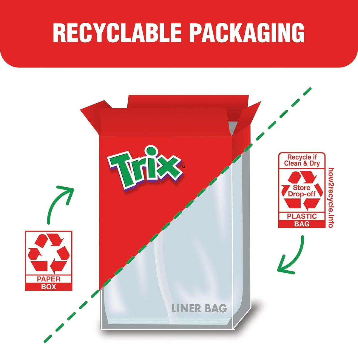 Trix Cereal – Resealable Travel-Friendly Snack for Picnics, Car Rides, and Camping