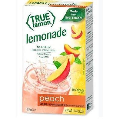 TRUE LEMON Crystalized Lemon Packets – Travel-Friendly Lemon Substitute for Camping and Road Trips