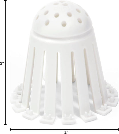 TubShroom Toss 21pk - Non-Toxic Disposable Hair Catchers That Replace Harsh Chemical Drain Cleaners Safely