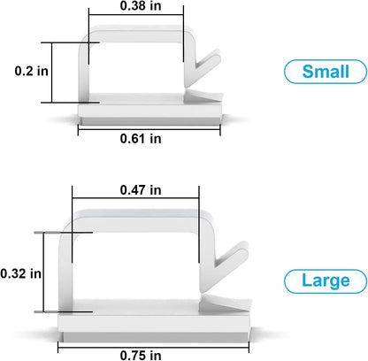 upgraded strong adhesive backing that removes without residue