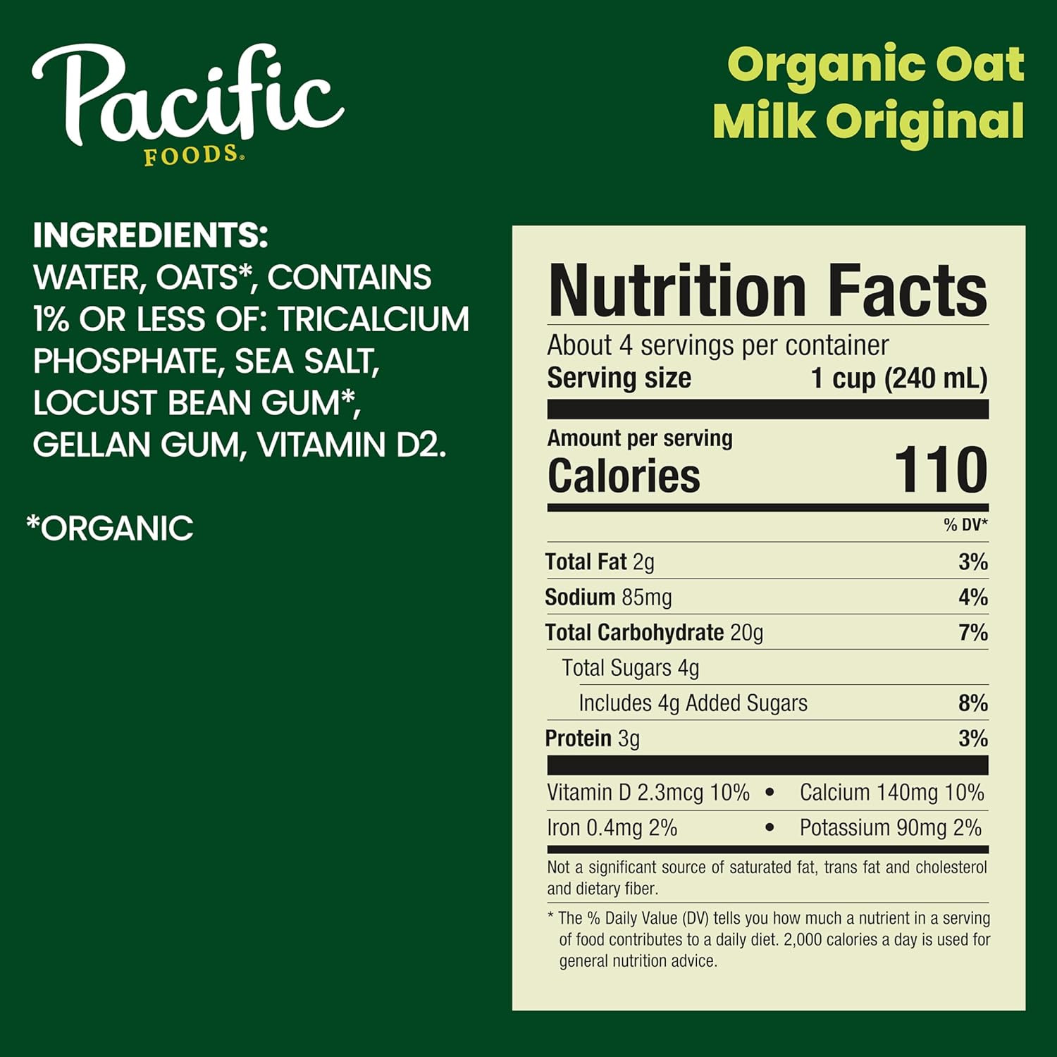 usda certified organic and made with non-gmo ingredients