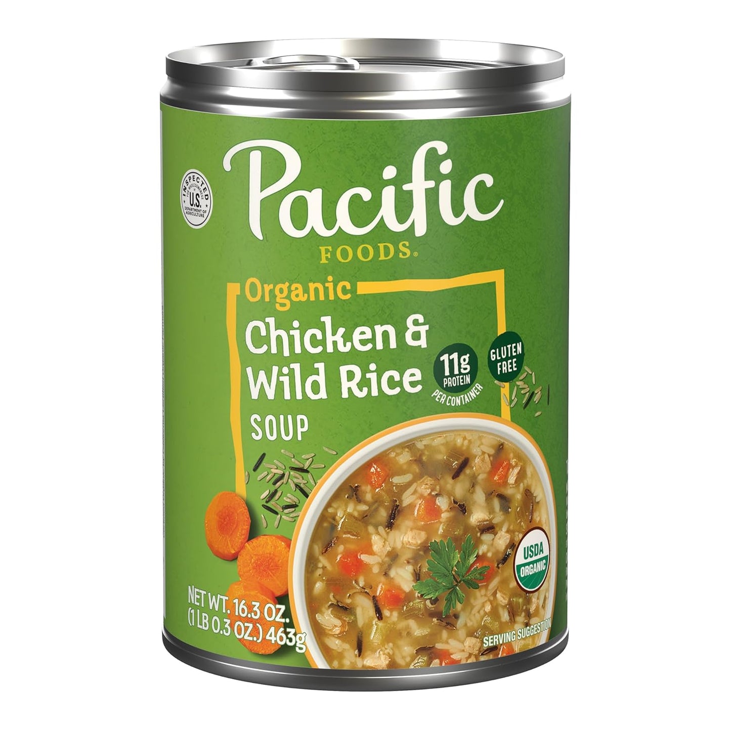 usda certified organic chicken and vegetables
