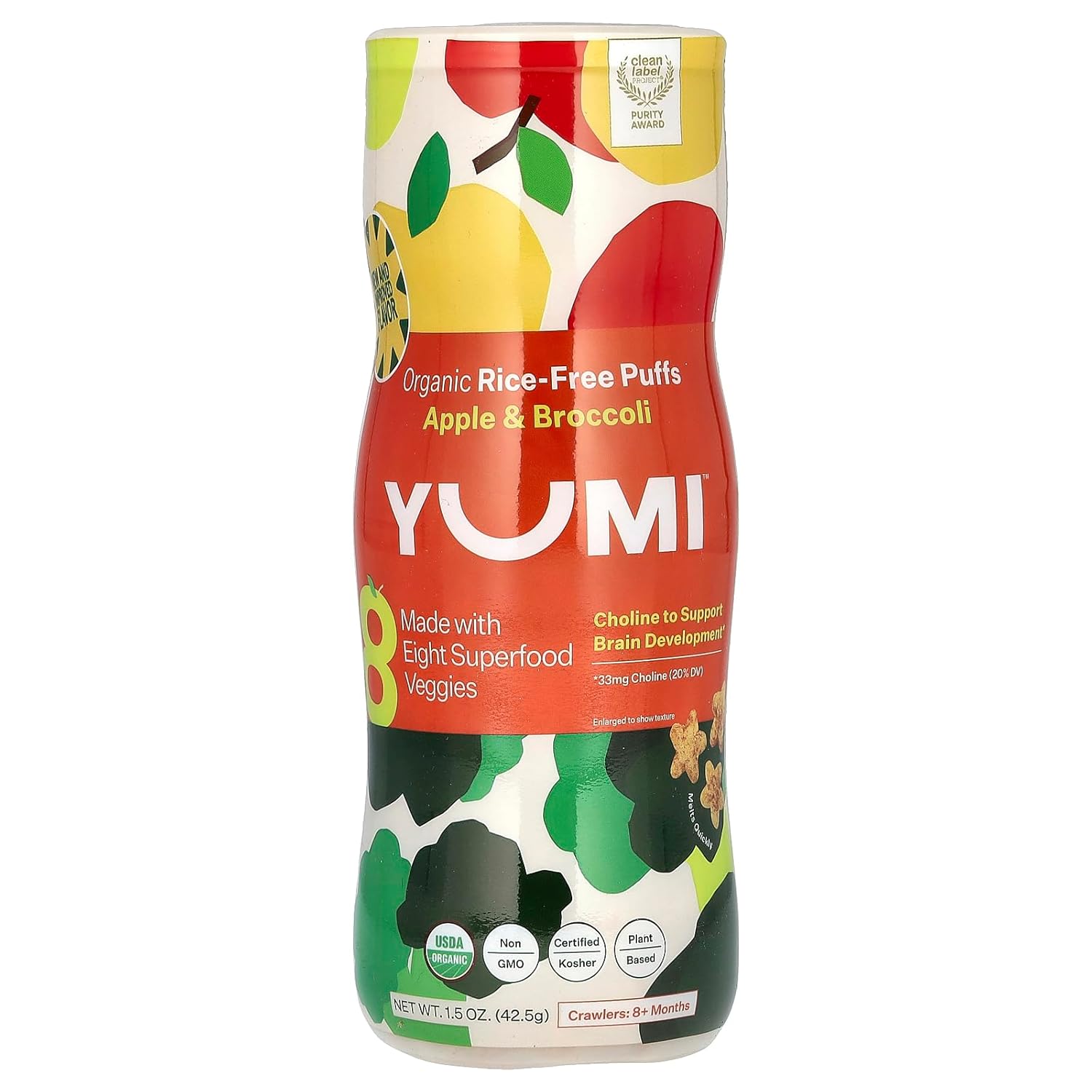 usda organic certified with organic sorghum and organic cassava flour base