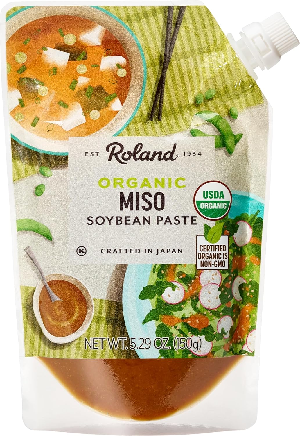 usda-style organic certification (organic soybeans, organic rice, sea salt, water)