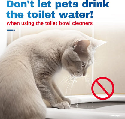 Vacplus Toilet Bowl Cleaner Tablets 20 Pack – Calming Bathroom Atmosphere for Self-Care Rituals, Long-Lasting Fresh Scent