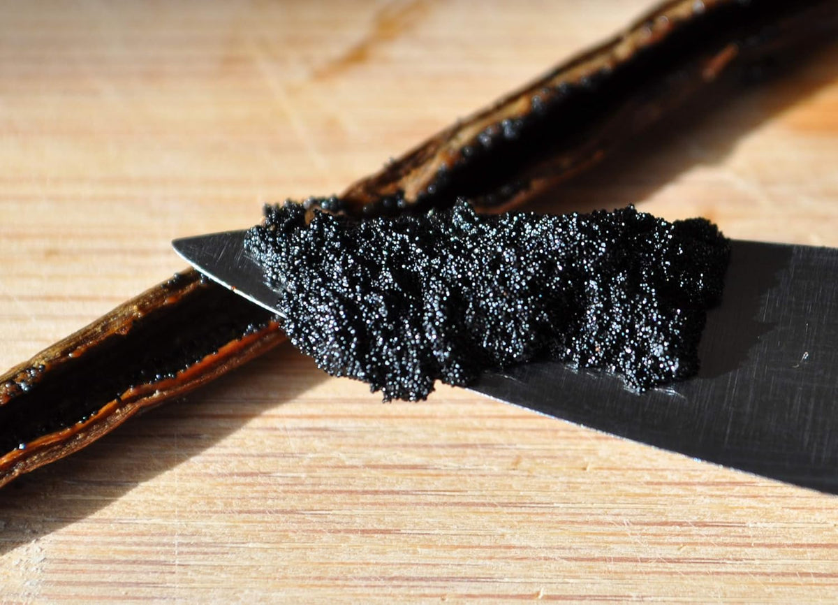 Vanilla Bean Kings Grade A Whole Vanilla Beans - Chemical Free Baking Staple for the Wellness Focused Home Cook