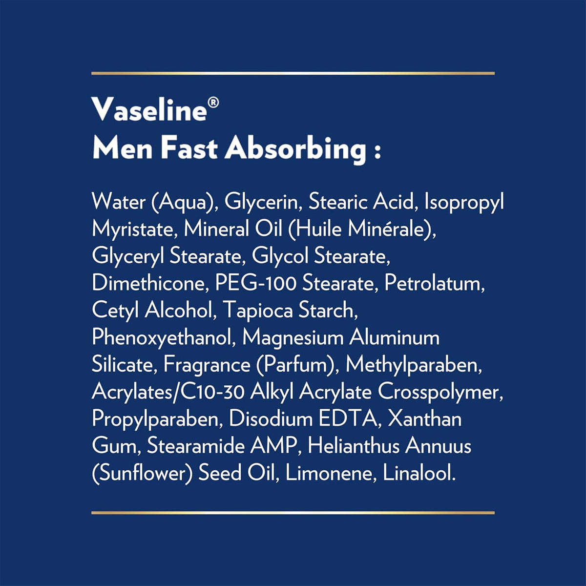 Vaseline Men's Healing Lotion – Daily Wellness Ritual for Stressed, Weathered Hands and Body, Non-Greasy 15-Second Absorption