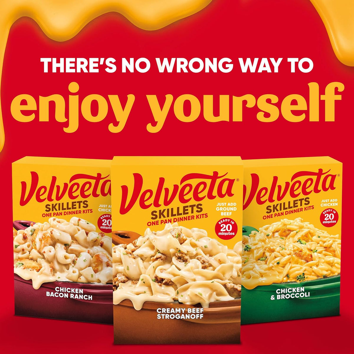 Velveeta Skillets Cheesy Pasta Kit – Effortless One-Pan Meal for Time-Strapped Home Cooks