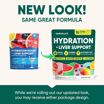 Venture Pal Daily Hydration + Liver Support Stick – Nightly Detox Ritual for Wellness Routines