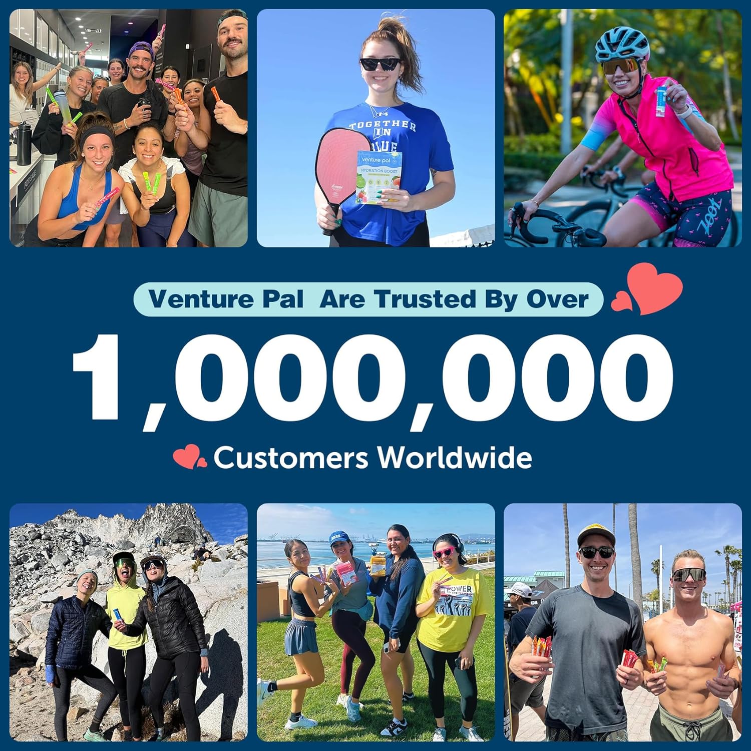 Venture Pal Electrolyte Powder Packets – Daily Self-Care Hydration Ritual for POTS Relief and Energy Balance