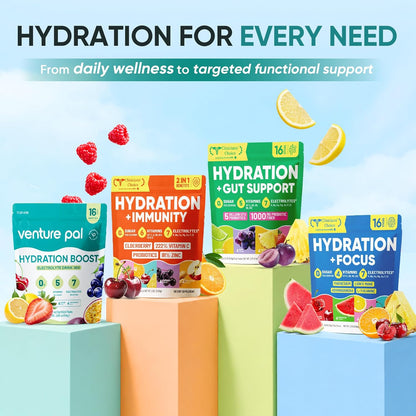 Venture Pal Electrolyte Powder Packets – Thoughtful Wellness Gift for Mom on Her Birthday and Mother's Day
