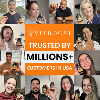 VITBOOST Vitamin D3 K2 MK-7 - 5000 IU Desk-Drawer Daily Vitamin, Reliable Immune Support Between Meetings