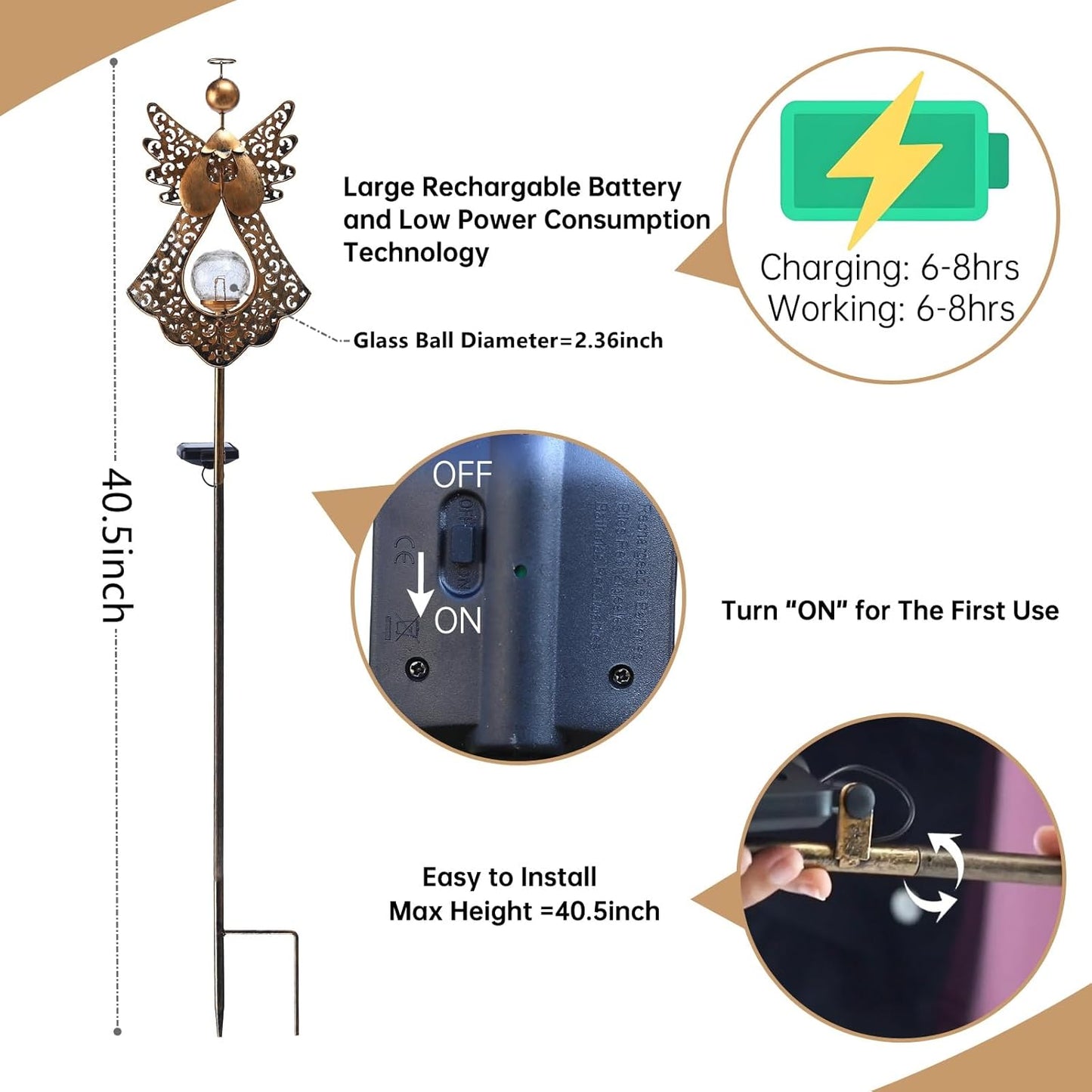 waterproof sealed housing rated for outdoor garden, patio, and lawn use