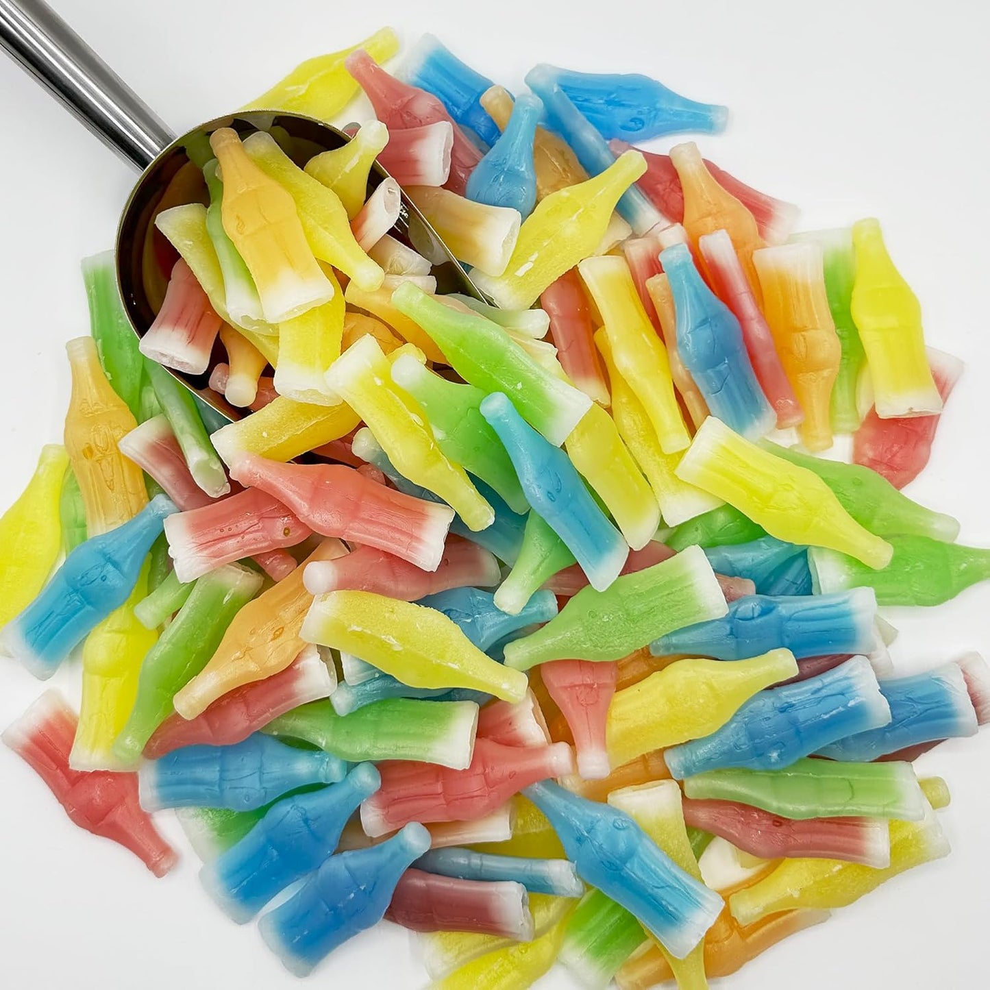 Wax Bottle Candy Drinks – Travel-Friendly 1/2 Pound Assorted Liquid Candy Pack for Camping Trips, Road Trips, and Picnic Baskets