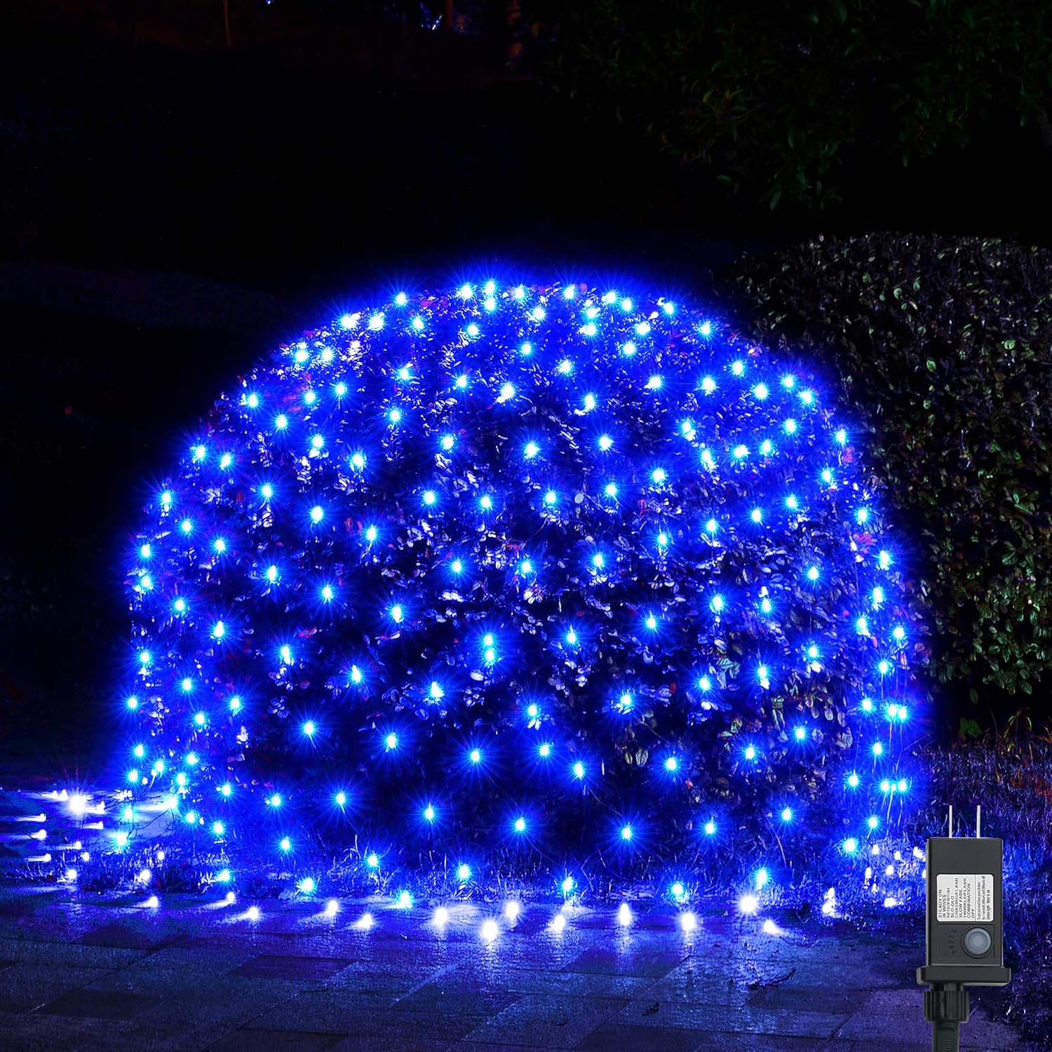 WBao Christmas Net Lights – Portable 360LED Holiday Lights for Patio and Camping Gatherings
