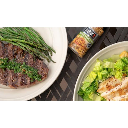 Weber Roasted Garlic & Herb Seasoning – Thoughtful Birthday Gift for the Griller Who Has Everything
