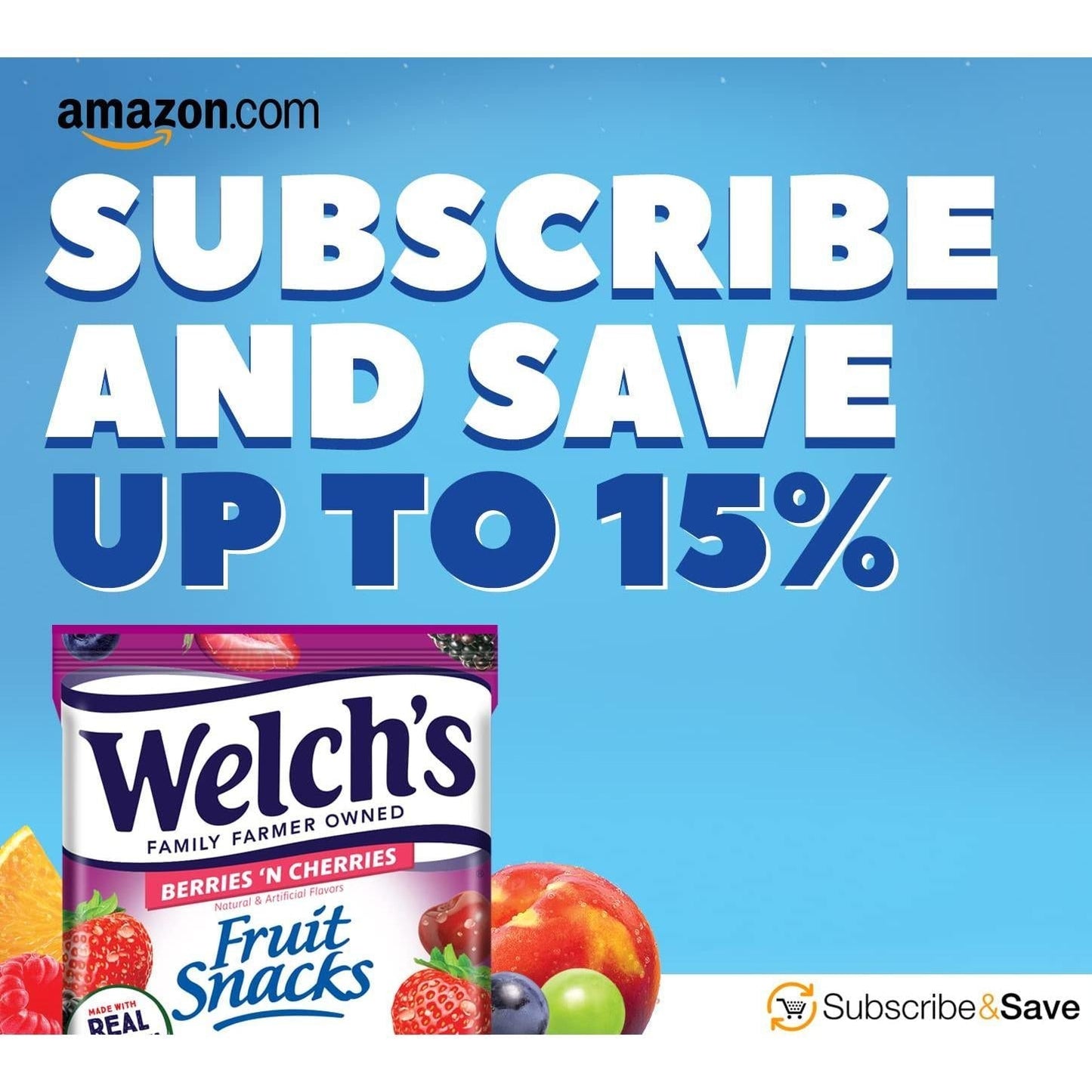 Welch's Fruit Snacks Mixed Fruit – Care Package Snack for Get Well and College Student Gifts, 40 Single-Serve 0.8 oz Bags