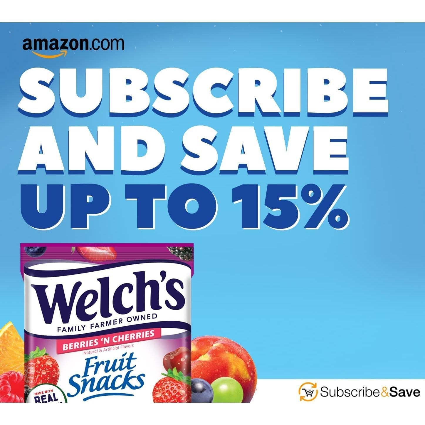 Welch's Fruit Snacks Mixed Fruit – Care Package Snack for Get Well and College Student Gifts, 40 Single-Serve 0.8 oz Bags