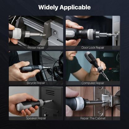 Wesdut 13-in-1 Ratchet Screwdriver Set – Practical Birthday Gift for Dad, All-in-One Tool for Home Repairs