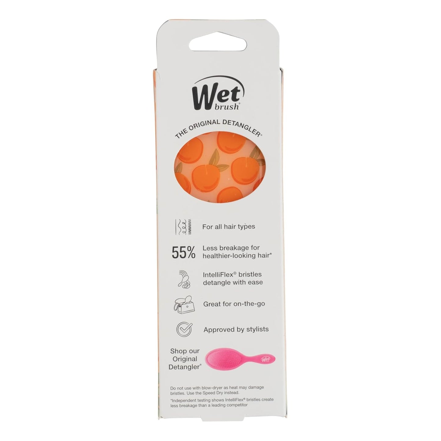 Wet Brush Mini Detangler – Pain-Free Kids Hairbrush for Tangles, Gentle Detangler for Girls and Toddlers