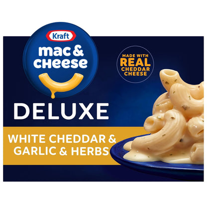 white cheddar cheese sauce infused with garlic and herbs