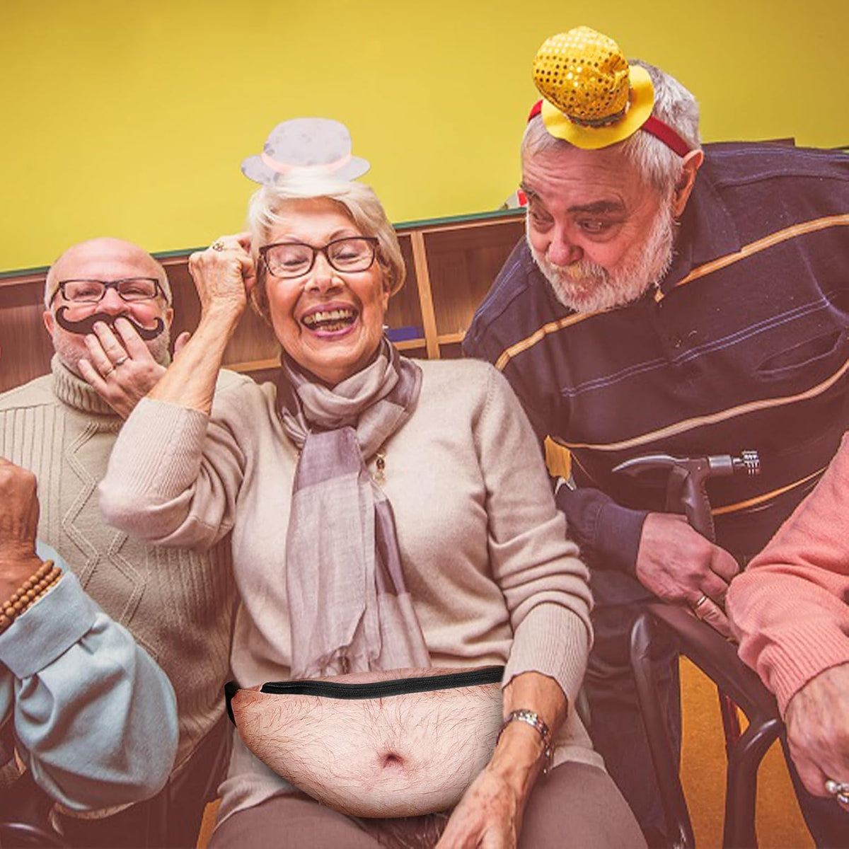 Wisedom Comedy Fanny Pack – Valentine's Day Gag Gift for Couples Who Love to Laugh