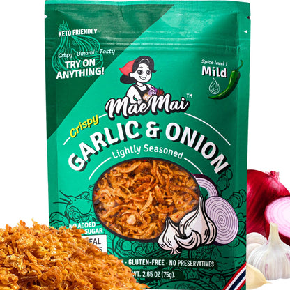 wok-cooked with minimal oil for a light, airy, non-greasy crunch
