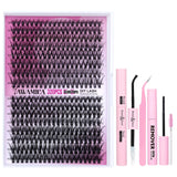 Yawamica 300pc Lash Cluster Collection – Designer-Grade DIY Extensions for Upscale Bathroom Counters, Soft Natural Finish