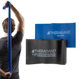 THERABAND Elastic Exercise Bands – Joint-Friendly Wellness Routine for Living Room Stretching