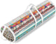 CLEAR GIFTWRAP ORGANIZER ROLL - Transparent - 25 Rolls (Pack of 6)
