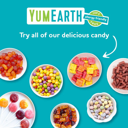 YumEarth Organic Lollipops - Vitamin C Daily Treat for Health Conscious Families, 40 Count Variety Pack