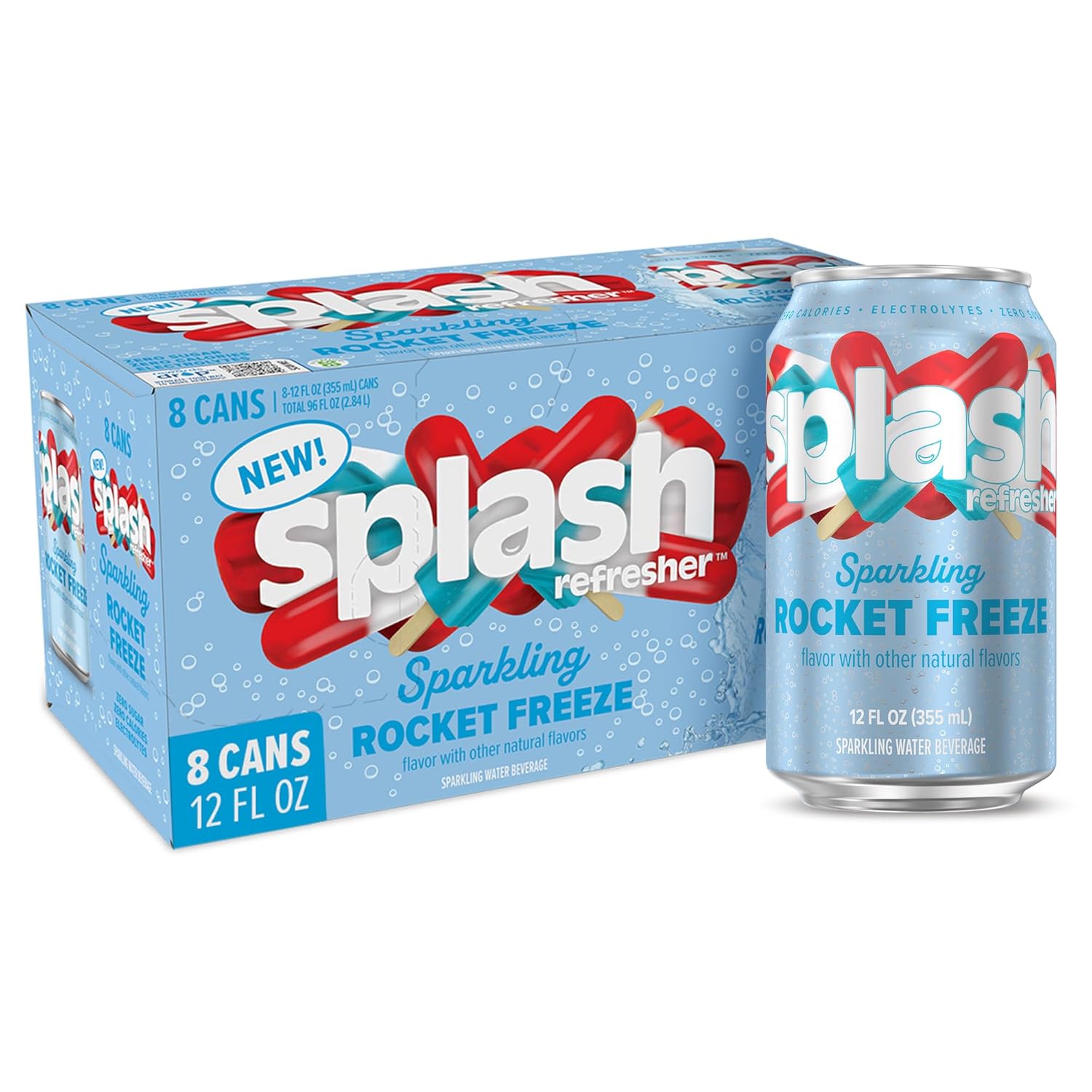 zero sugar, zero calorie, and zero artificial color formula