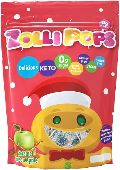 Zollipops Sugar-Free Candy Gift – Allergy-Free Lollipop Variety Pack for Holiday Care Packages and Stocking Stuffer