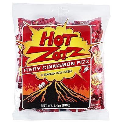 ZOTZ Fizzy Sour Candy 7 Assorted Flavors - Pre-Separated Individually Wrapped Candy for Hygienic Portioning at Schools, Daycares and Group Events