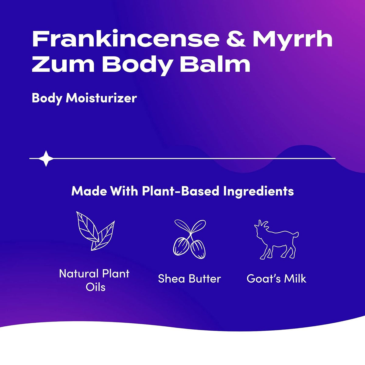 Zum Body Balm Moisturizer – Neutral Toned Metal Canister for an Uncluttered Vanity, 2.5 oz Natural Balm in Four Signature Scents